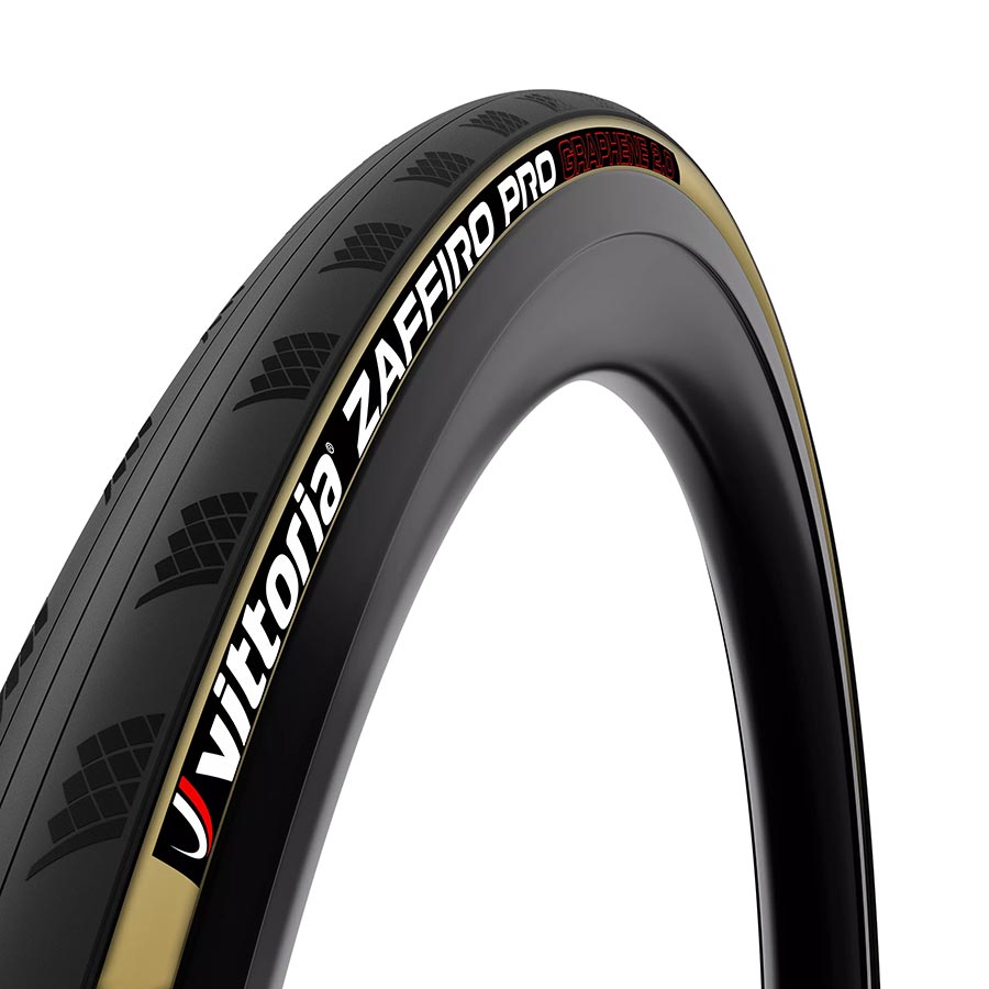 Vittoria Zaffiro Pro Road Tire, 700x25C, Folding, Clincher, 1C, 60TPI, Black