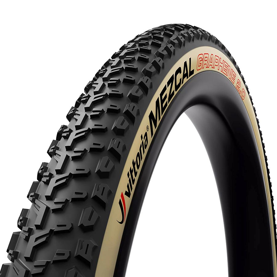 Vittoria Mezcal III G2.0 Tire, 29x2.25, Folding, Tubeless Ready, XCR/TNT G2.0, Tan