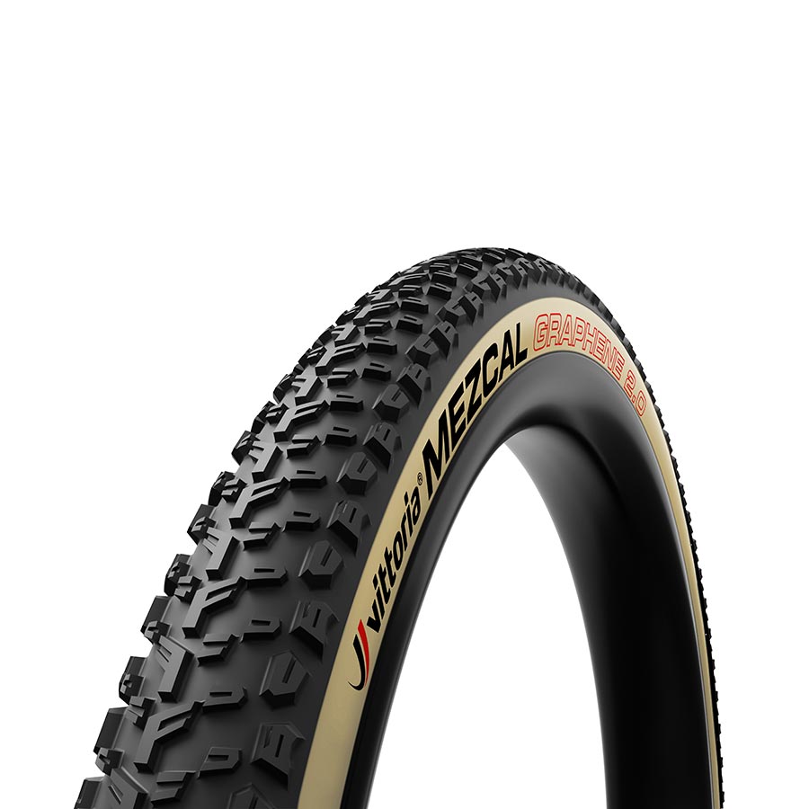 Vittoria Mezcal III G2.0 Tire, 29''x2.35, Folding, Tubeless Ready, XCR/TLR G2.0, Tan