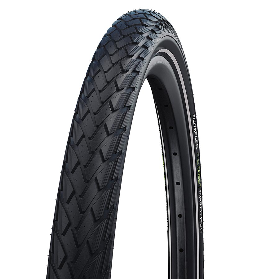 Schwalbe GREEN MARATHON Tire, 26''x2.00, Wire bead, Clincher, Addix Eco, GreenGuard, 67TPI, Black