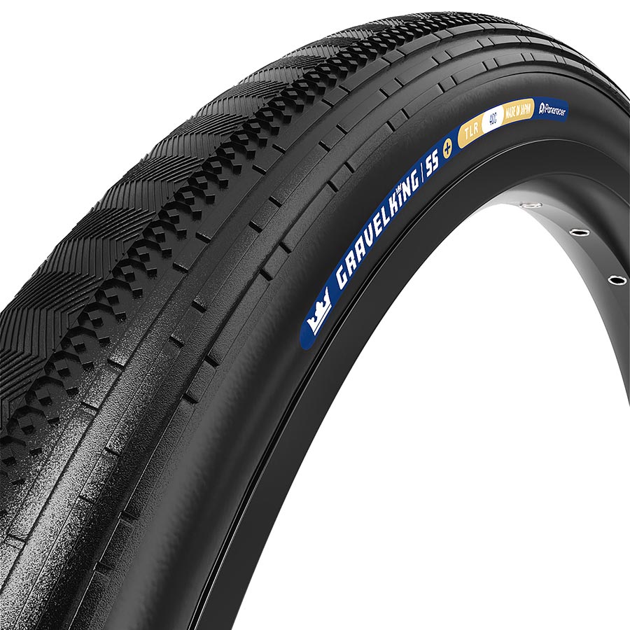 Panaracer GravelKing SS Plus Tire, 700x28C, Folding, Clincher, ZSG AR, Tuff Tex+, 120, Black