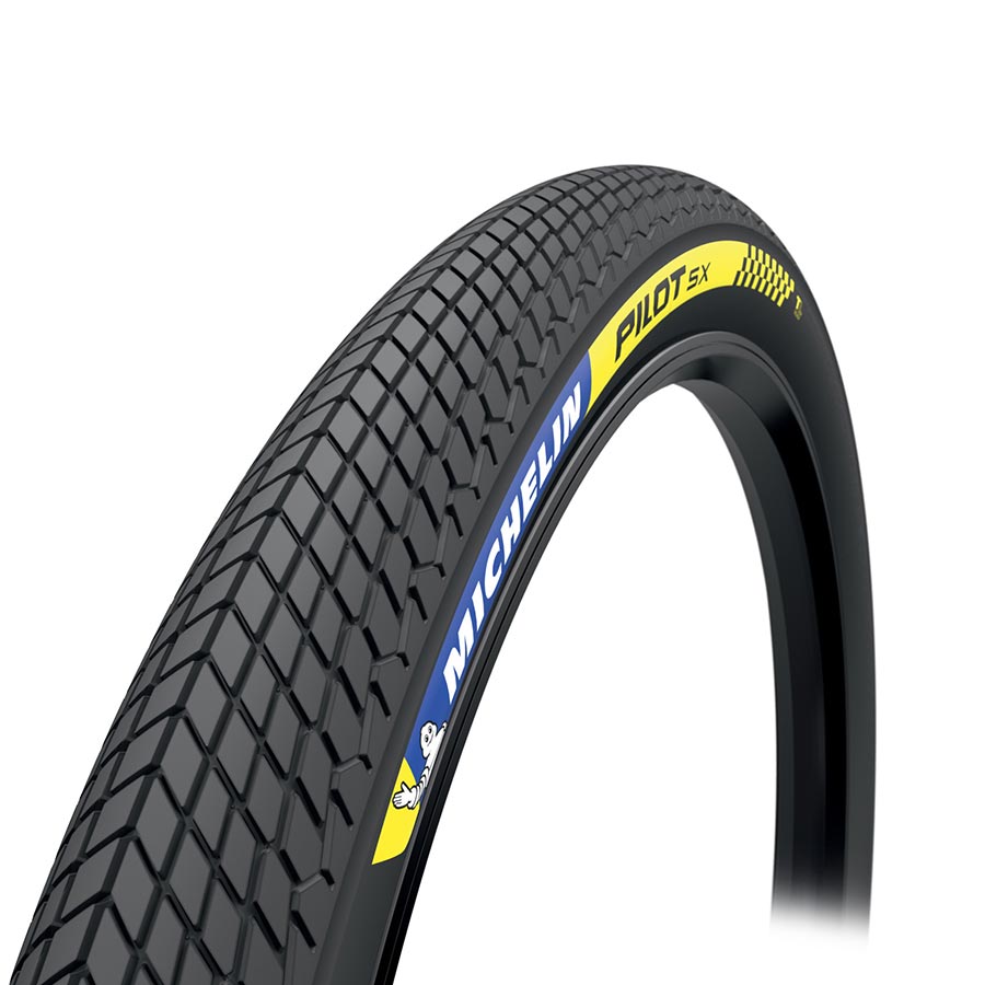 Michelin Pilot SX Tire, 20''x1-3/8, Wire, Clincher, Black