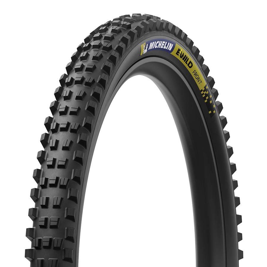 Michelin E-Wild Racing Line Front Tire, 29''x2.40, Folding, Tubeless Ready, MAGI-X, Black