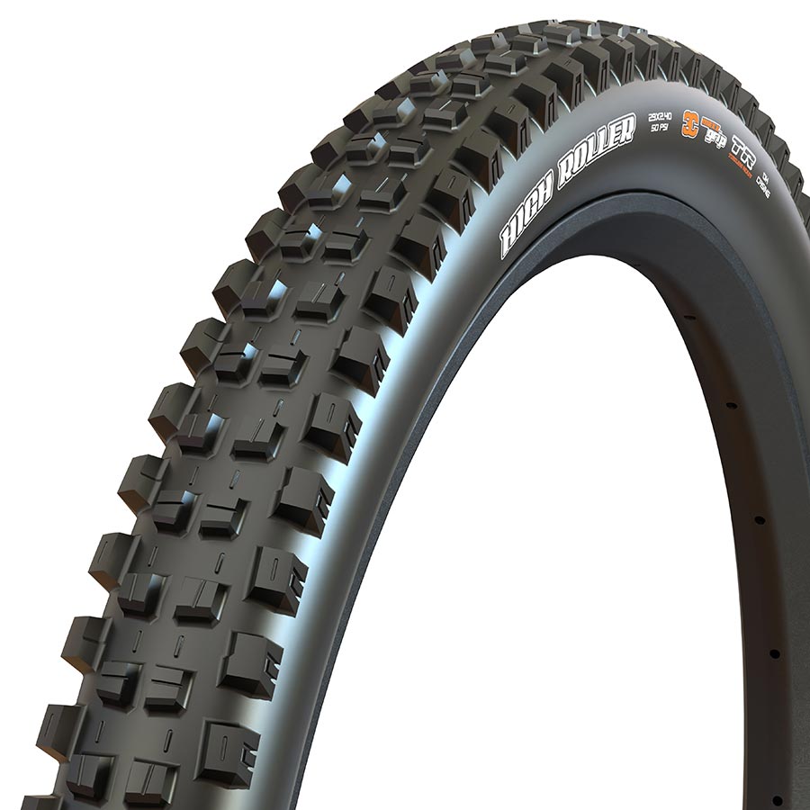 Maxxis High Roller III Tire, 29''x2.40, Folding, 3C Maxx Grip, Double Down, 120x2TPI, Black