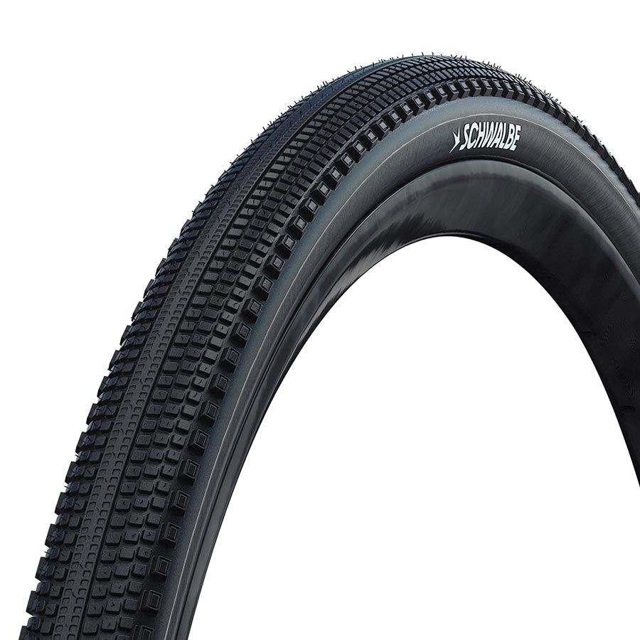 Schwalbe G-One Comp Tire, 28x1.35, Wire, GreenCompound, K-Guard, Black