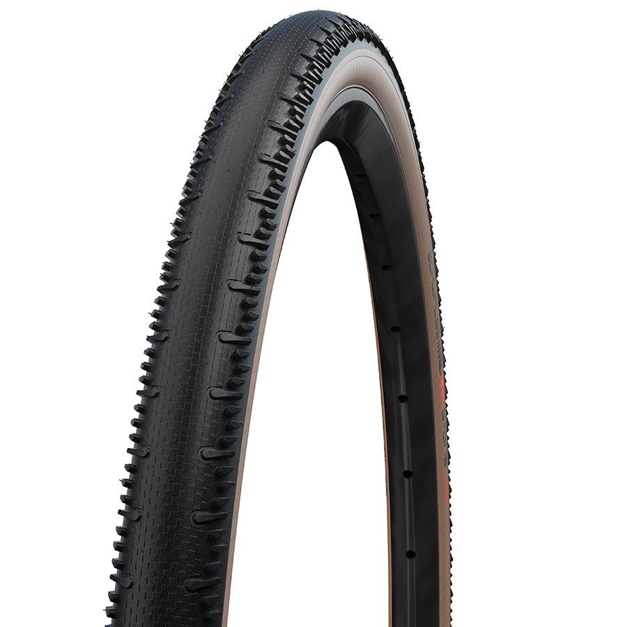 Schwalbe, G-One RS Pro, Gravel Tire, 28x1.35, Folding, Tubeless Ready, Addix Race, V-Guard, Black