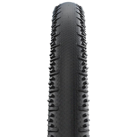 Schwalbe G-One RS Pro Tire, Gravel Tire, 28x1.35, Folding, Tubeless Ready, Addix Race, V-Guard, Black