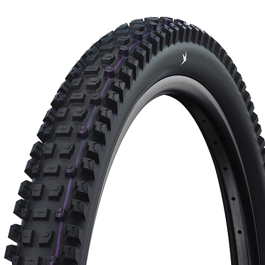 29''x2.50, Folding, Tubeless Ready, Addix Ultrasoft, Black