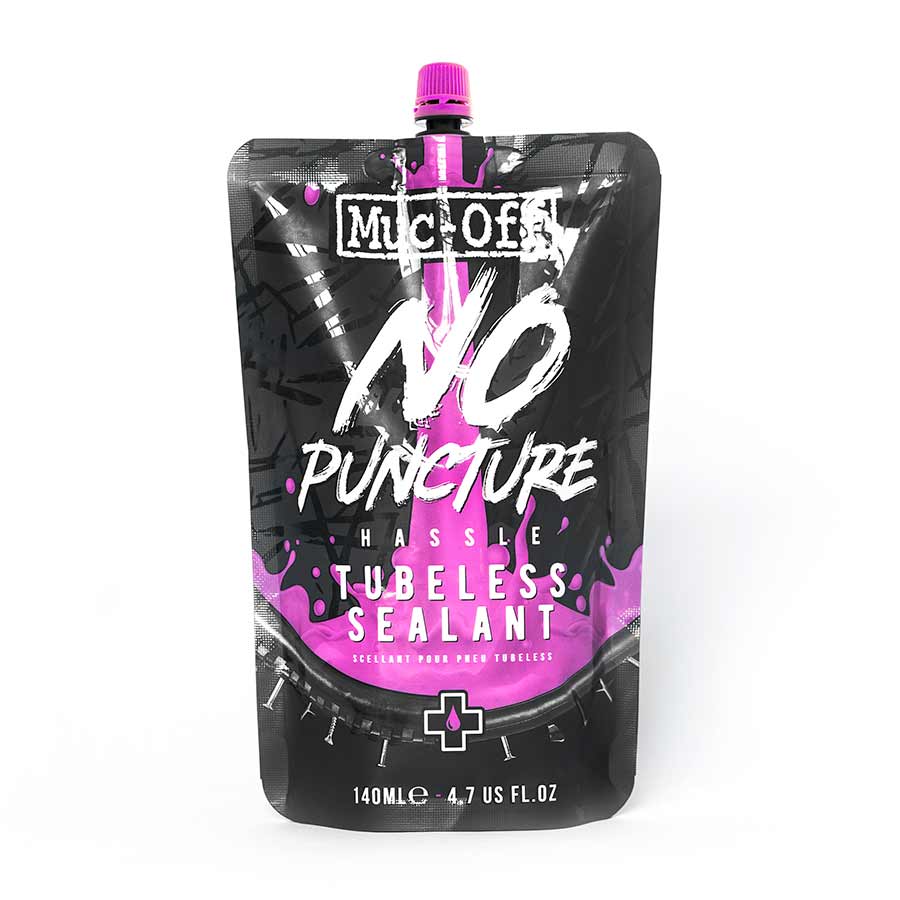 Muc-Off No Puncture Hassle Tubeless SealantSealant Pouch, 140ml 