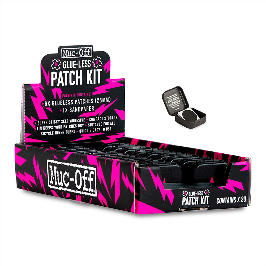 Muc-Off Glueless Patch Kit, 20pcs