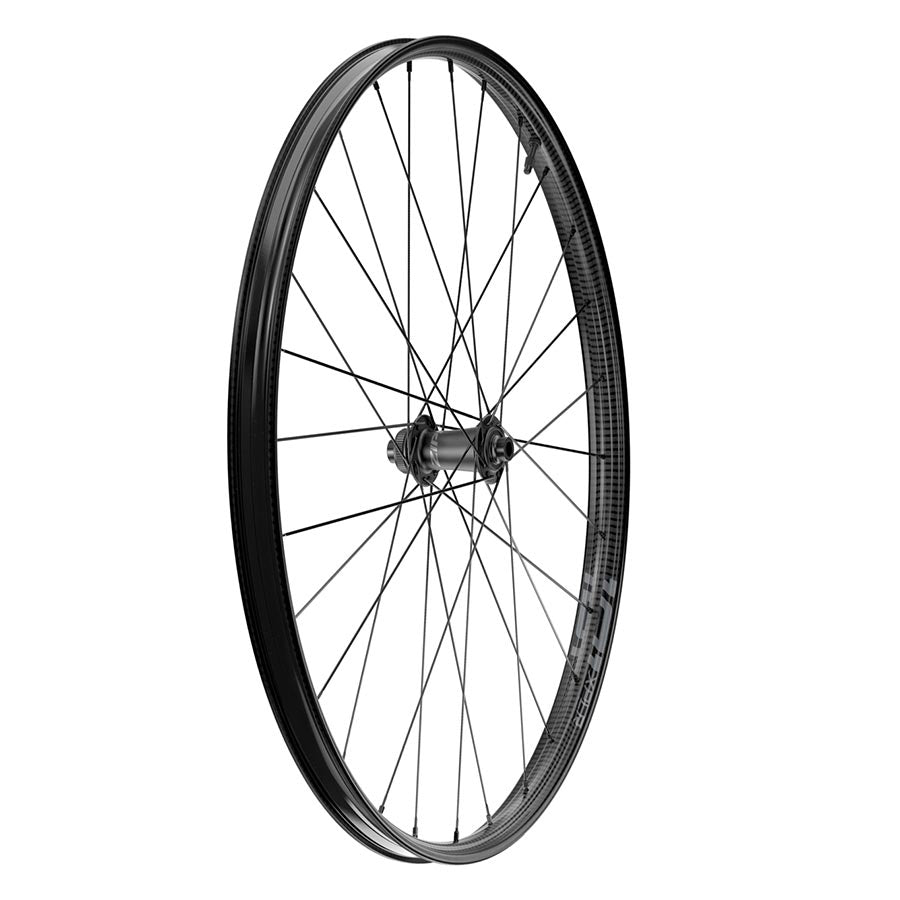 Zipp 101 XPLR Wheels, Front, 700C / 622, Holes: 28, 12mm TA, 100mm, Disc Center Lock, Standard Graphic