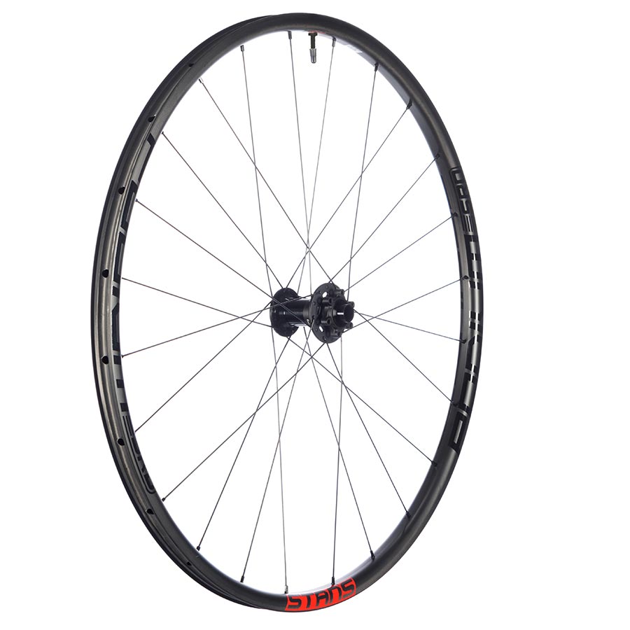 Stans No Tubes Podium SRD Wheel, Front, 29'' / 622, Holes: 24, 15mm TA, 110mm Boost, Disc IS 6-bolt