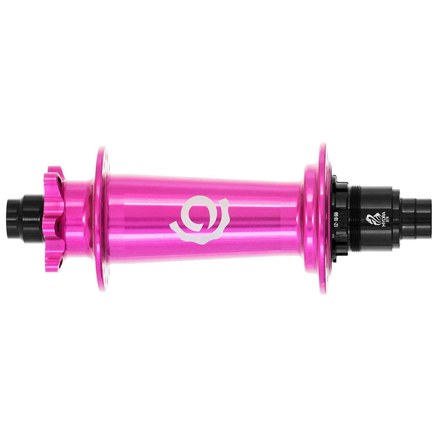 32H, 12mm TA, 148mm, Shimano Micro Spline, Pink