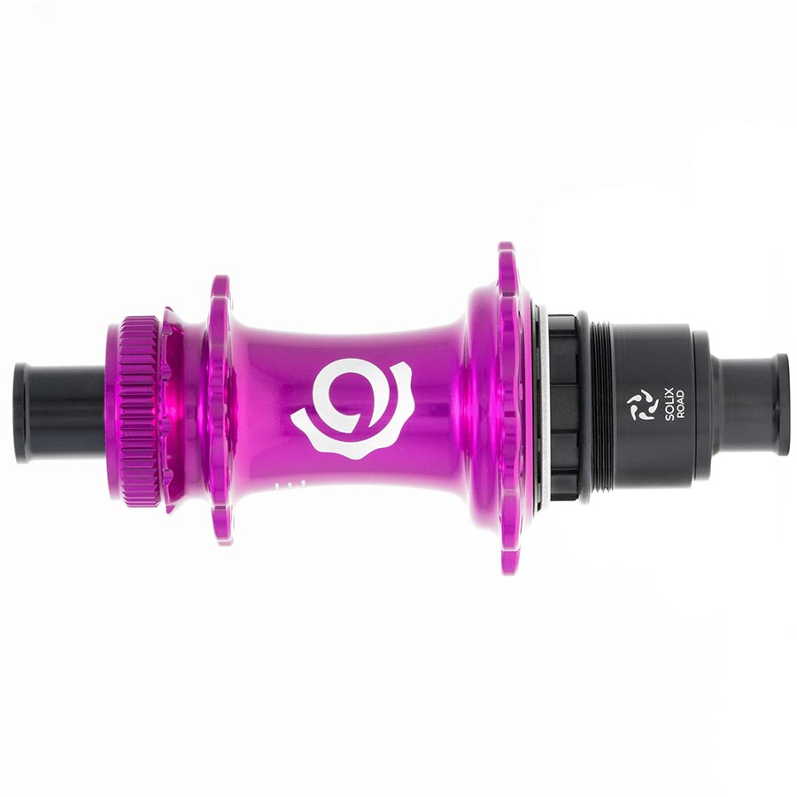 28H, 12mm TA, 142mm, SRAM XD-R, Purple