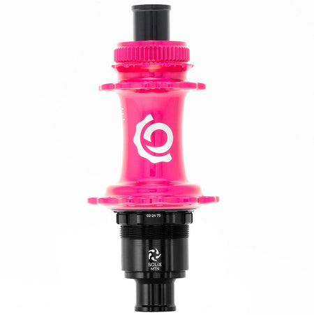 24H, 12mm TA, 148mm, SRAM XD, Pink