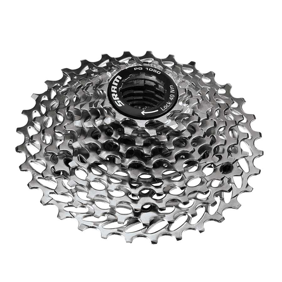 SRAM PG-1050 10 Speed Cassette, 11-26T, 11-12-13-14-15-17-19-21-23-26