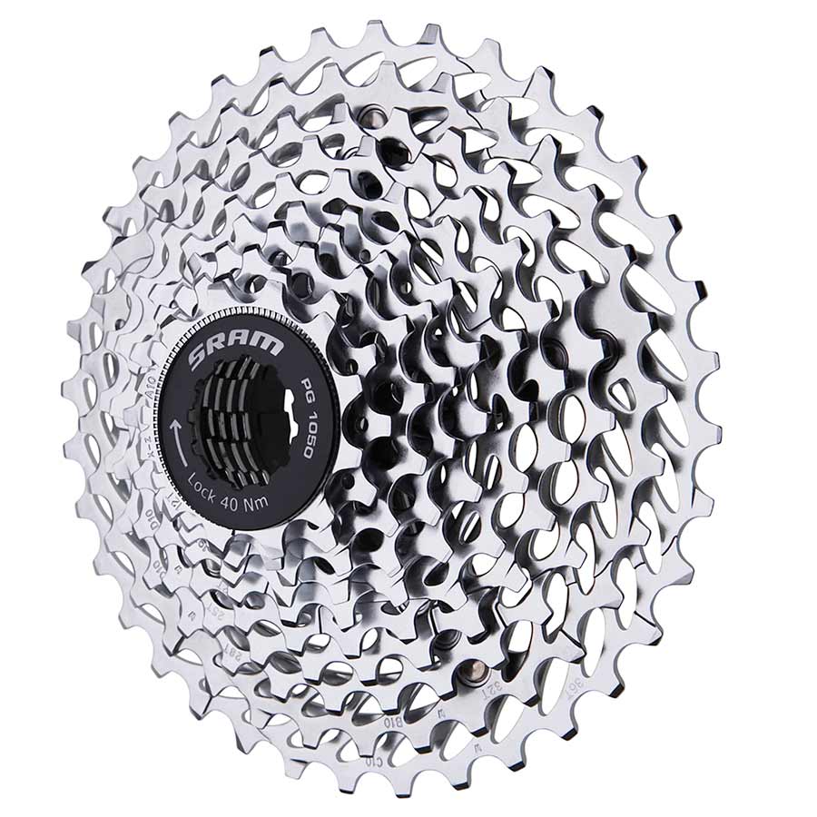 SRAM PG-1050 10 Speed Cassette, 12-25T, 12-13-14-15-16-17-19-21-23-25