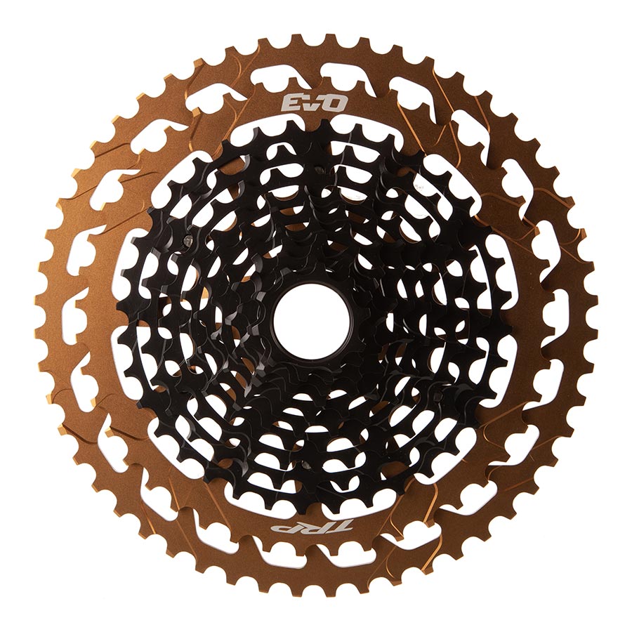 TRP EVO 12 Cassette, Gold, Speed: 12, 10-52T