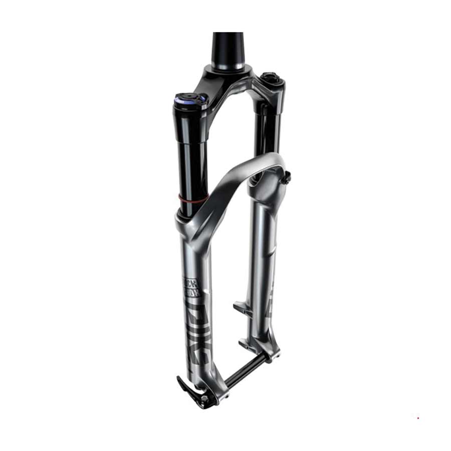 RockShox Pike DJ A4 Suspension Fork, 100mm, 1-1/8''-1.5'', 15x100mm TA, Rake: 40mm, Silver