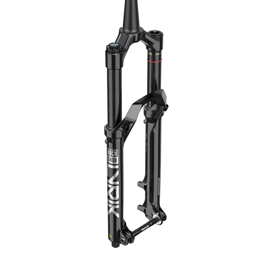 RockShox Lyrik Ultimate RC2 D1 Suspension Fork, 160mm, 1-1/8''-1.5'', 15x110mm TA, Rake: 44mm, Black