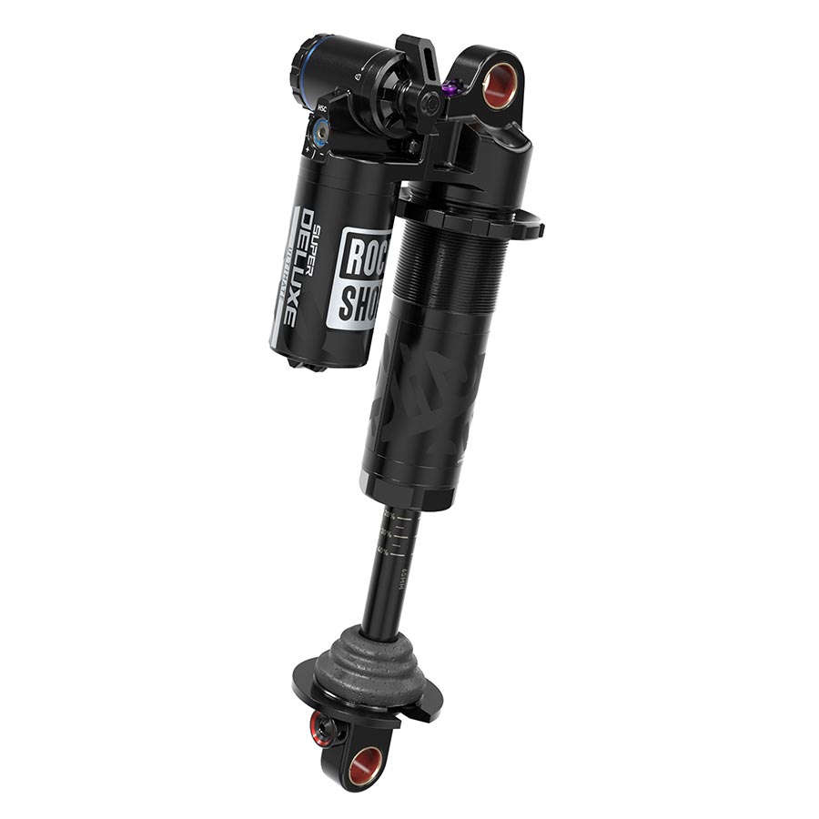 RockShox Super Deluxe Ultimate Coil RC2T Shocks, 185x52.5, Shaft Eyelet: Standard, Body Eyelet: Trunnion, LinearReb/MComp, 320lb, Lockout