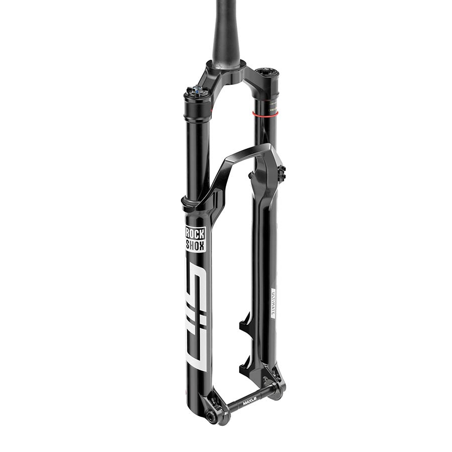 RockShox SID Ultimate 2P D1 Suspension Fork, Black, Remote: Sold Separately