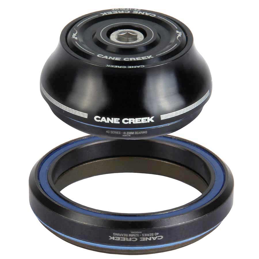 Cane Creek 40 Series IS42 Tapered Headset, Tall Cover Top 42mm|Integrated 52mm Tapered IS42/28.6|IS52/40