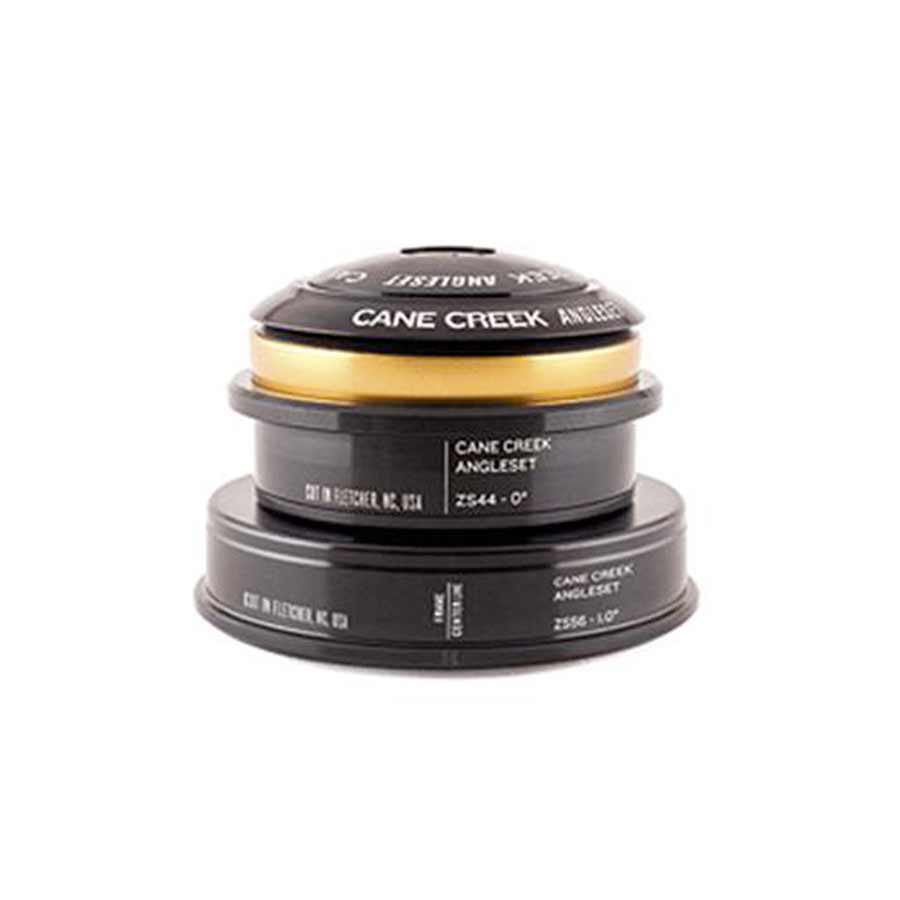 Cane Creek AngleSet ZS44/EC56 Headset, Complete, ZS44/28.6/H13 | EC56/40/H15, Black