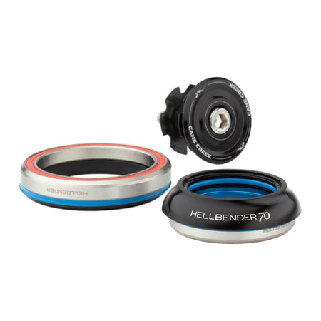 Cane Creek Hellbender 70 SLAM IS41/IS52 Headset, Headset, : IS41/28.6/H4.6 | IS52/40, Integrated, Complete, Black