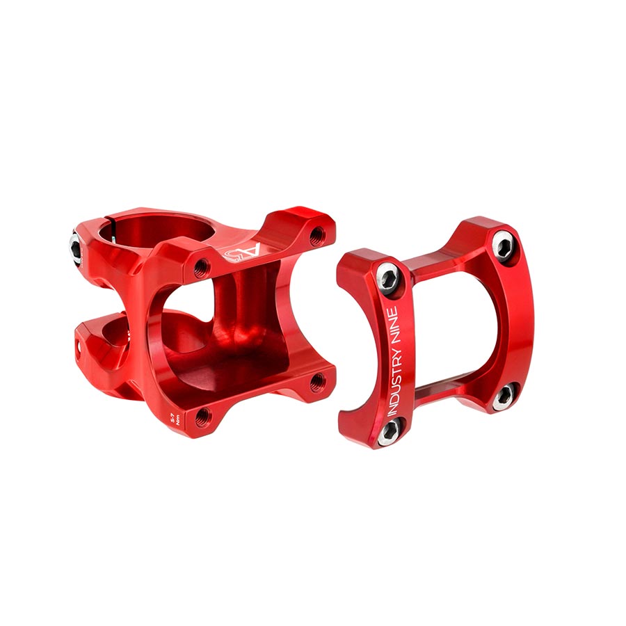 30mm, Steerer: 1-1/8'', 8Â°, Red