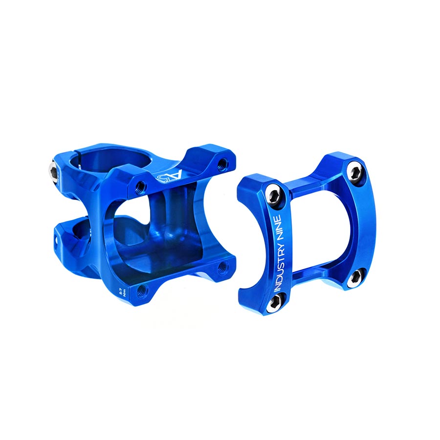 30mm, Steerer: 1-1/8'', 8Â°, Blue