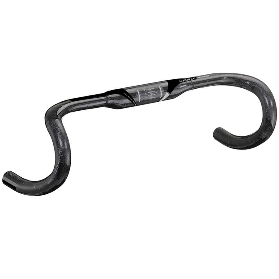 FSA K-Force Compact Road Handlebar, Compact 40/31.8 Black/Gray