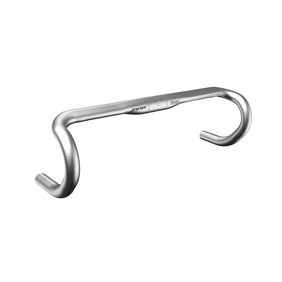 Zipp Service Course 70 Ergo Handlebar, 31.8mm, 380mm, Drop: 128mm, Reach: 70mm, Silver