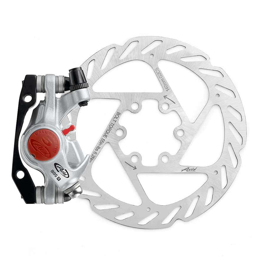 Avid BB5 Road Mechanical Disc Brakes, Front or rear, 160mm, Grey