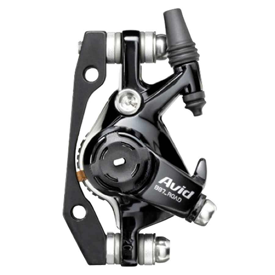 Avid BB7 Road S Mechanical Disc Brakes, Front or Rear, Post mount, 140mm, 197g, Black