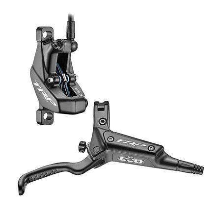 TRP DH-R EVO Disc Brake and Lever, Right, Post mount, Disc: Not included, 320g, Black