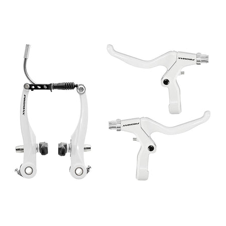 Promax, TX, V-Brake and Lever Set, Front and Rear, Silver