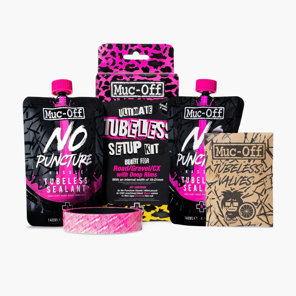 Muc-Off Ultimate Tubeless Setup 44mm Road Kit