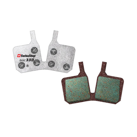 33 E, SwissStop Disc E Brake Pads, Shape: Magura MT5, MT7, Organic, Pair