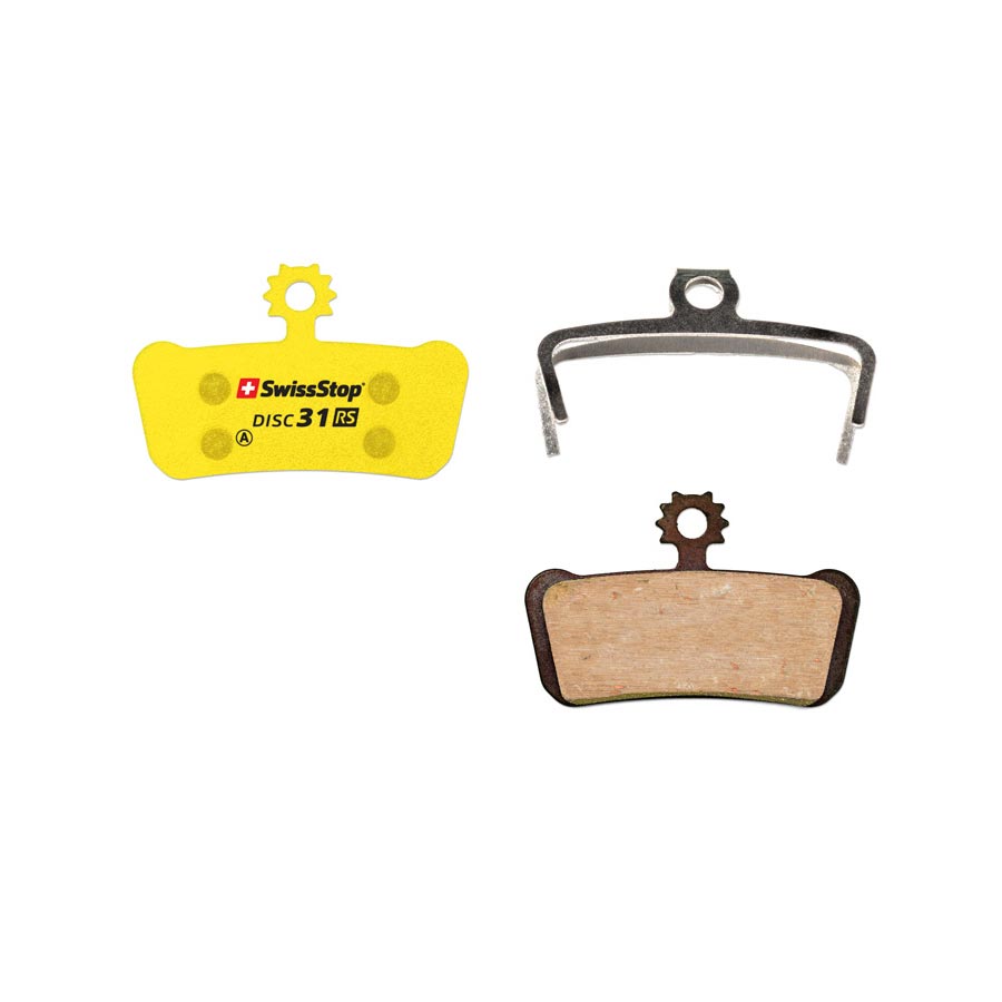 31 RS, Disc Brake Pads, Shape: SRAM Guide/G2, Organic, Pair