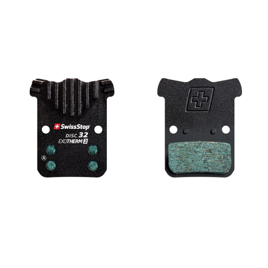 32, SwissStop Exotherm2 Brake Pads, Shape: SRAM Monoblock, Organic, Pair