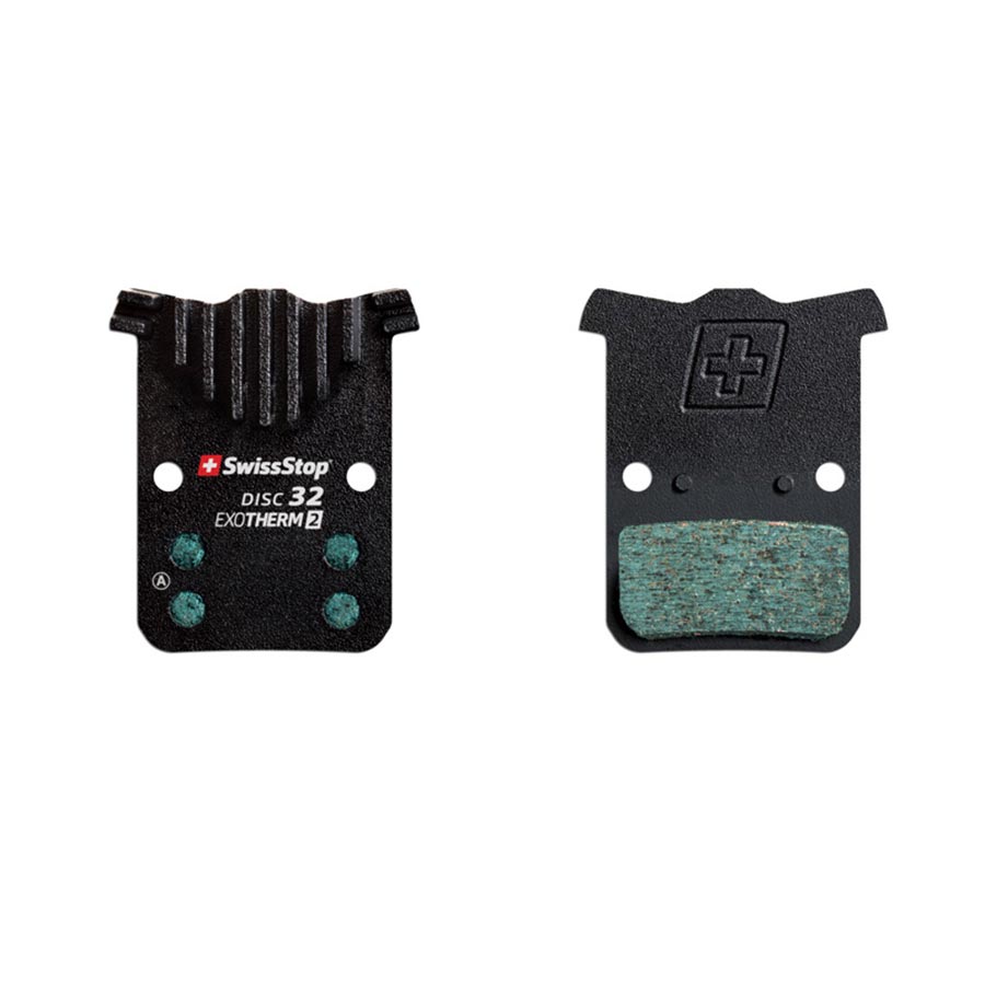 35, SwissStop Exotherm2 Brake Pads, Shape: SRAM Level/2 Piece Road, Organic, Pair