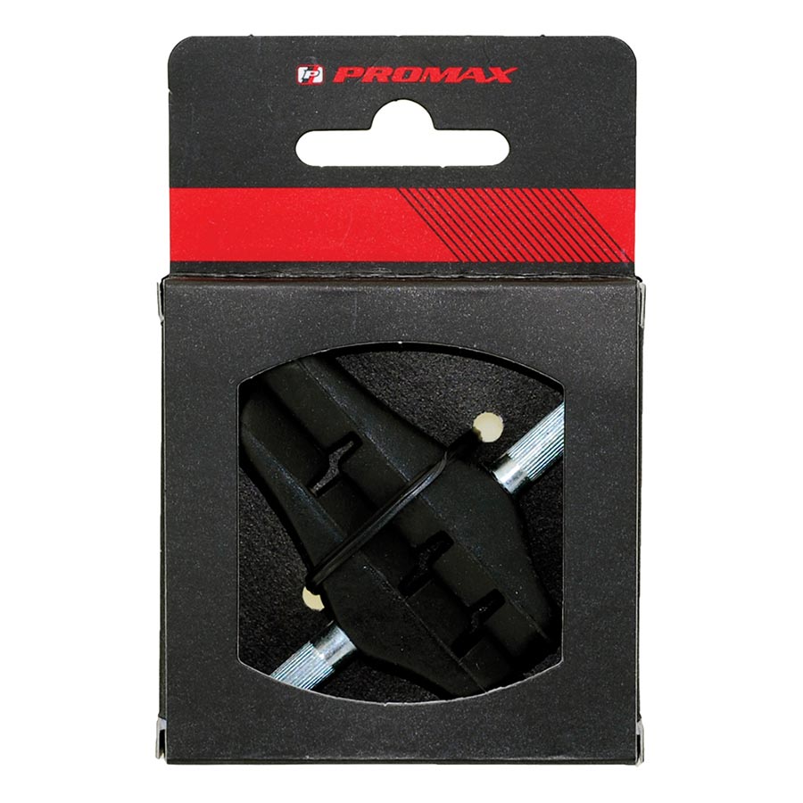 Promax, 70 C, Cantilever Brake Pads, Non-threaded posts, Rubber, Black, Pair