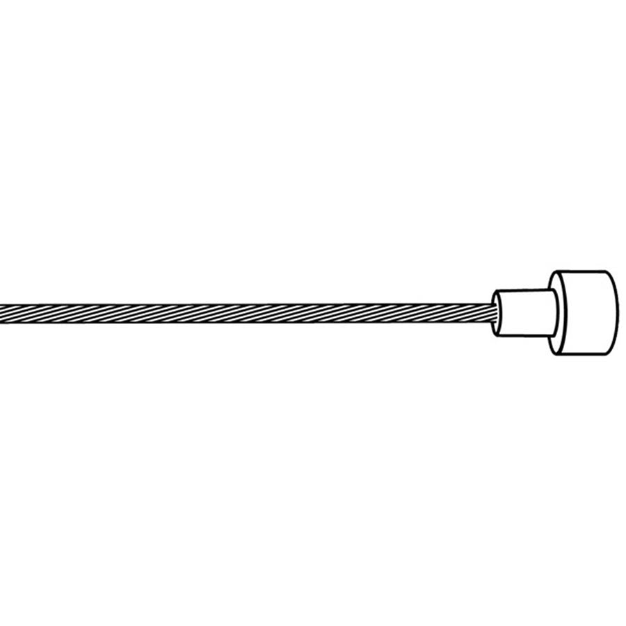 Promax 1.5mm x2000mm Road Brake Cable Box of 100, 1.5mm, 2000mm, Stainless Steel, Coating: Pre-lubed, 100pcs