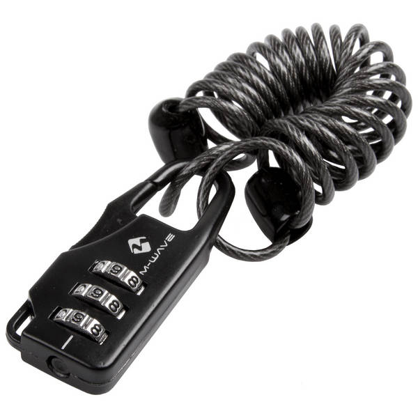 M-Wave PD 3 L Anti-Theft Cable with Combination Lock