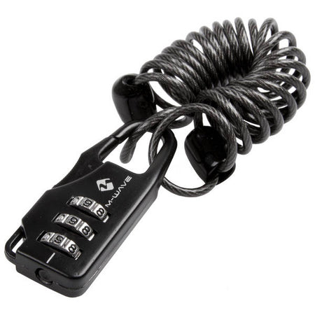 M-Wave PD 3 L Anti-Theft Cable with Combination Lock