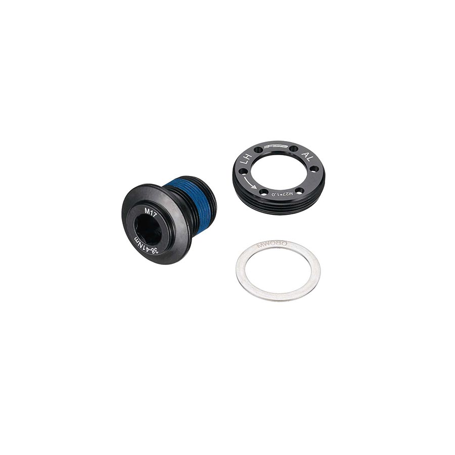 FSA Alloy NBD Bolt Assembly, QR-17 Self Extracting Bolt for 24mm Alloy NBD Cranks Only