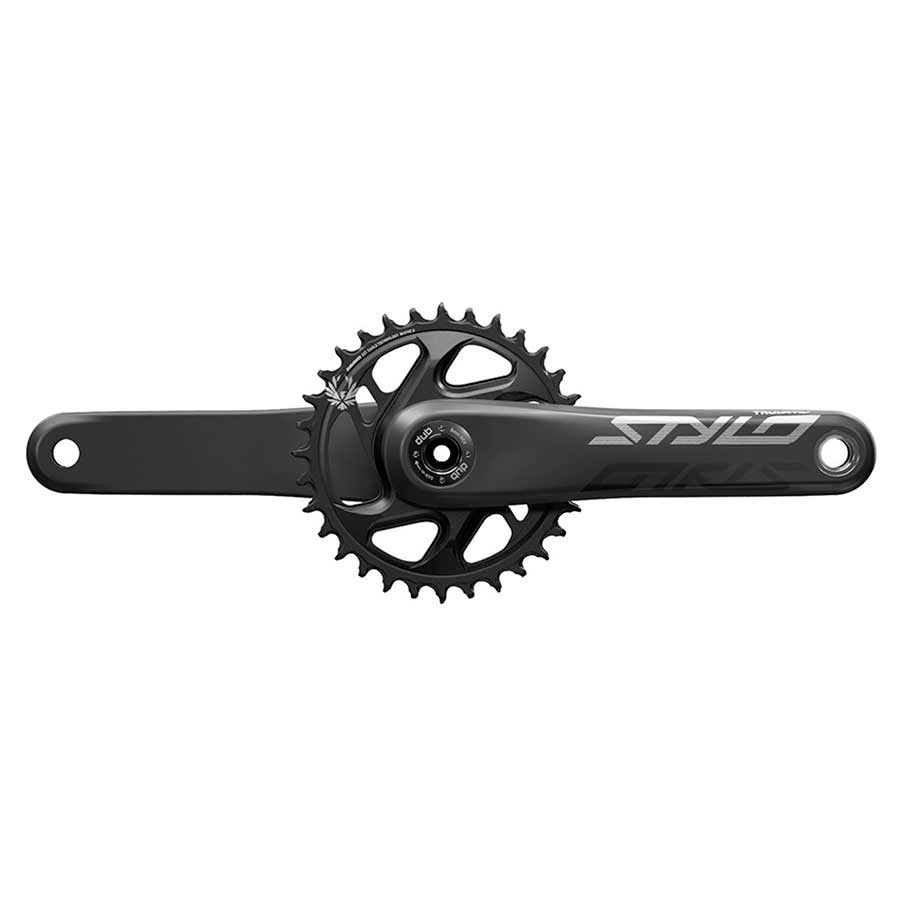 Truvativ Stylo Carbon DUB MTB Cranksets, 32, DUB, 175mm, Black, MTB