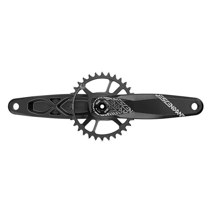 Truvativ Descendant 6K DUB MTB Cranksets, 175mm, Black, MTB