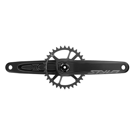 170mm, Black, MTB